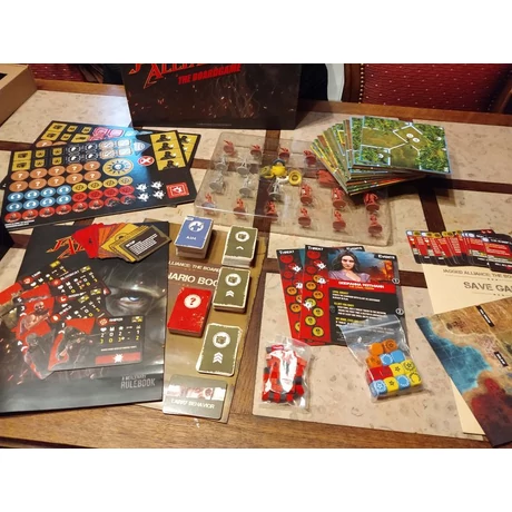 Jagged Alliance The Boardgame - társasjáték