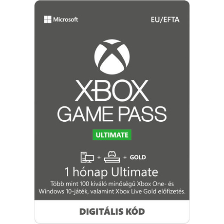 Microsoft Xbox Game Pass Ultimate 1 hónapos előfizetés