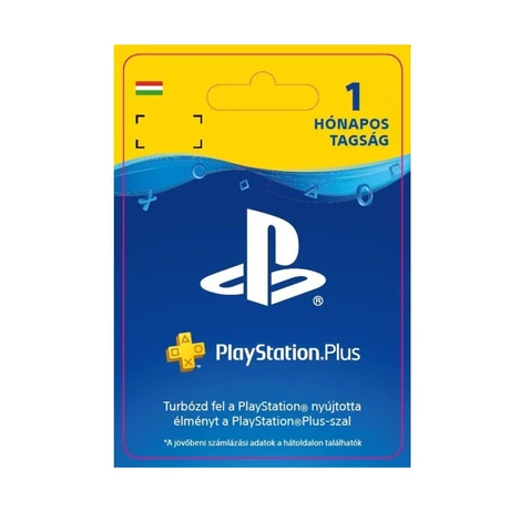 Sony PlayStation Plus: 1 Month Membership - 1 hónapos előfizetés