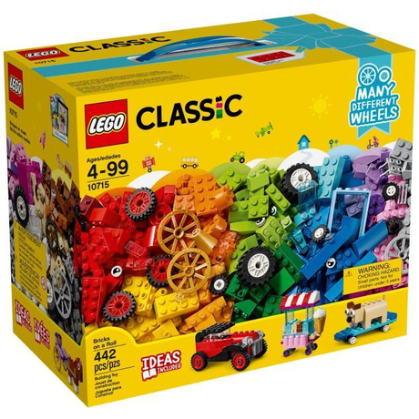 LEGO Classic 10715 - Kockák és kerekek
