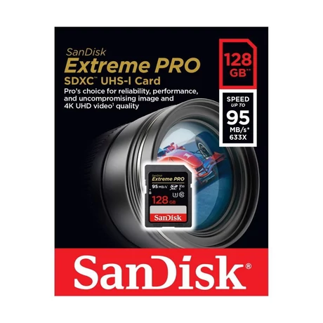 SanDisk SDXC Extreme Pro 128GB V30/U3/UHS-I SDSDXXY-128G-GN4IN/183531