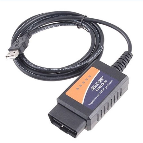 USB autós diagnosztikai eszköz, műszer CAN-BUS ELM327 OBD2 OBDII V1.5