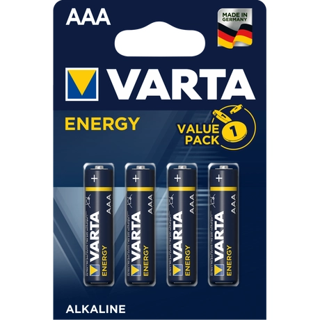 VARTA Energy AAA LR3 micro alkáli elem (4db)