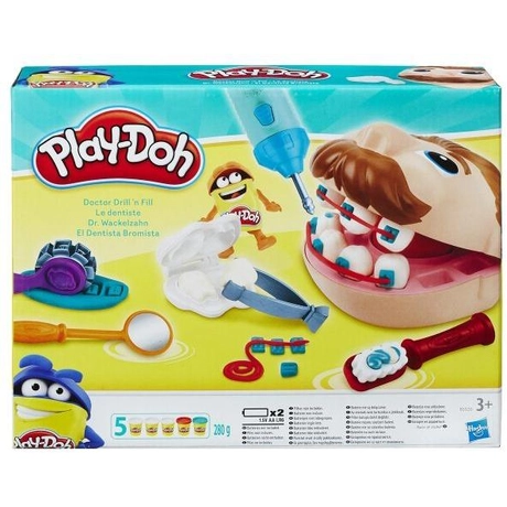 Hasbro Play-Doh Dr. Drill és Fill Fogászata - gyurmakészlet