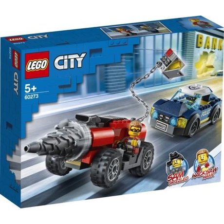 LEGO City 60273 - Elit rendőrség fúrógépes üldözés