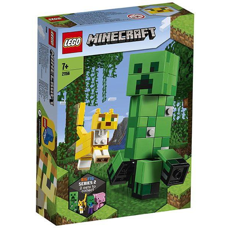 LEGO Minecraft 21156 - BigFig Creeper és Ocelot