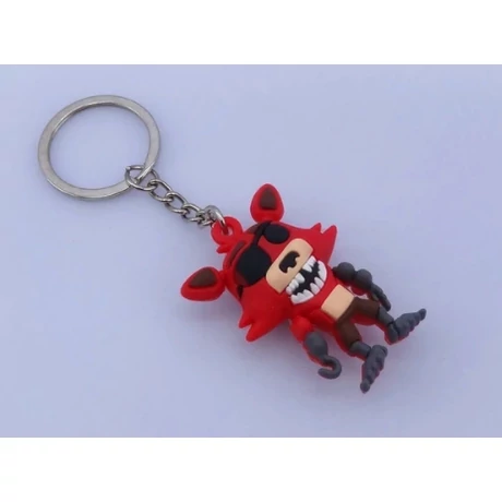 FNAF Five Nights At Freddy's kulcstartó - Foxy róka (4cm)