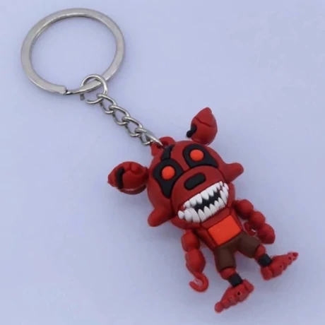 FNAF Five Nights At Freddy's kulcstartó - Foxy robot (4cm)