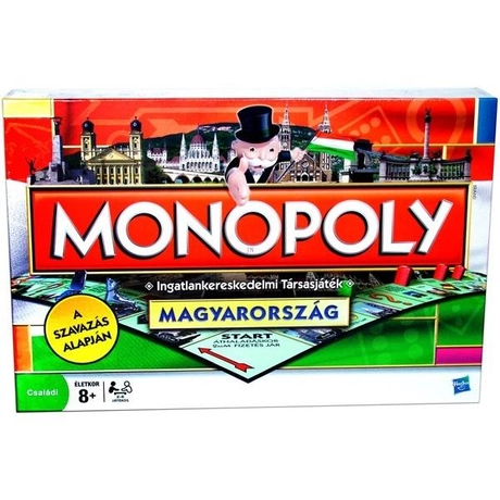 Hasbro Monopoly Magyarország társasjáték