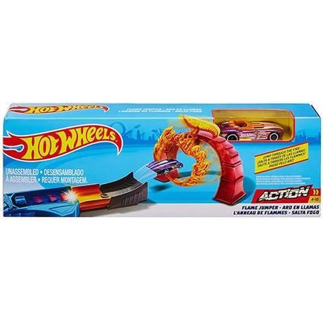Mattel Hot Wheels Klasszikus trükköző játékszett - Flame jumper