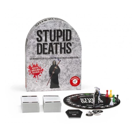 Piatnik Stupid Deaths kvízjáték, társasjáték