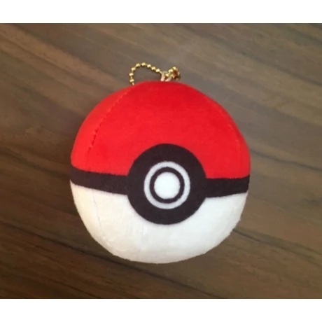 Pokémon pokélabda plüss kulcstartó