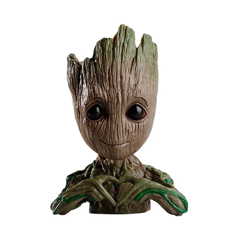 Baby Groot - A galaxis őrzői fa hatású virágtartó tolltartó ceruza tartó asztali tároló