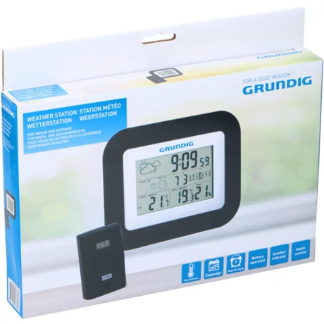 Grundig vezeték nélküli időjárás állomás külső egységgel