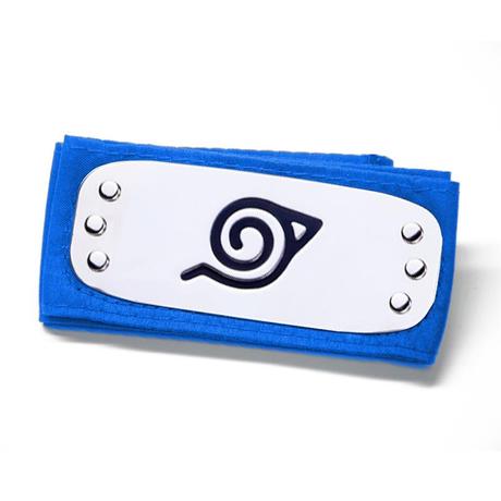 Naruto Uzumaki Anime halloween farsangi jelmez kiegészítő - fejpánt (kék)