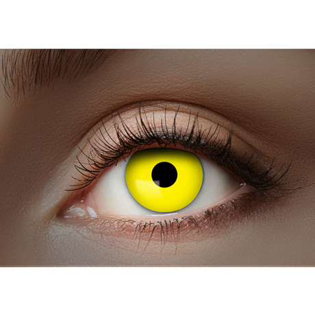 Eyecather színes kontaktlencse - 1 hónapos, UV sárga