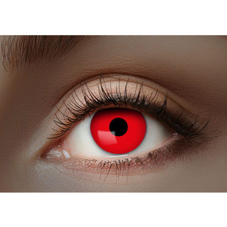 Eyecather színes kontaktlencse - 1 hónapos, UV vörös