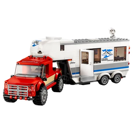 LEGO City 60182 - Furgon és lakókocsi