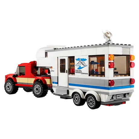 LEGO City 60182 - Furgon és lakókocsi