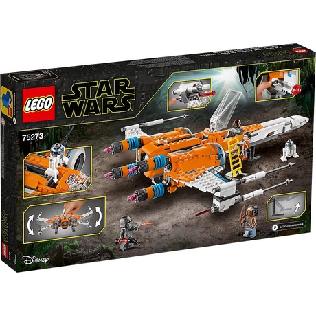 LEGO Star Wars 75273 - Poe Dameron X-szárnyú vadászgépe