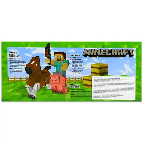 Minecraft Overworld Saddle Pack nyereg szett