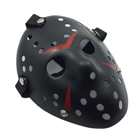 Péntek 13 - Jason Vorhees farsangi maszk - Halloween fekete Péntek 13 - Jason Vorhees farsangi maszk - Halloween fekete
