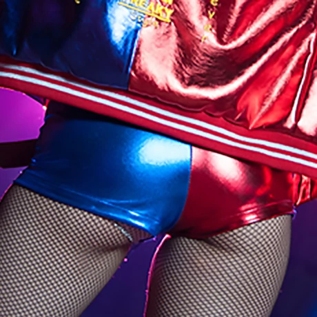 harley quinn jelmez kiegeszito short