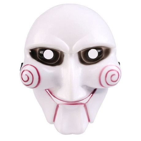 SAW Jigsaw Fűrész Billy halloween farsangi maszk álarc SAW Jigsaw Fűrész Billy halloween farsangi maszk álarc