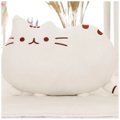 pusheen pluss cica parna feher