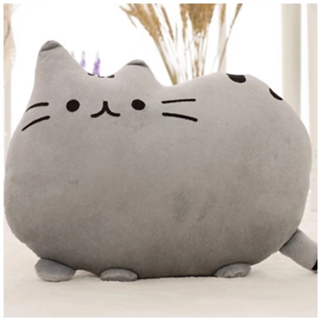 pusheen pluss cica parna szurke