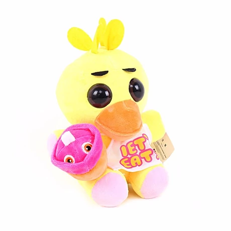 FNAF Five Nights At Freddy's plüss figura - Chica csibe -16cm