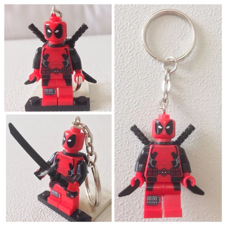 deadpool epitojatek figura kulcstarto