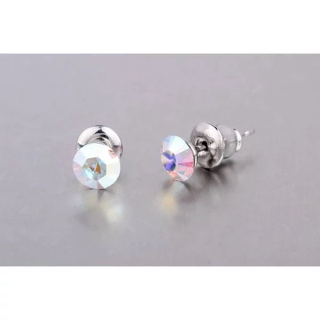 Jazzy színjátszó SWAROVSKI® kristályos fülbevaló \\Gemini\\\ - Kerek Crystal AB\