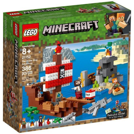 LEGO Minecraft 21152 - A kalózhajós kaland