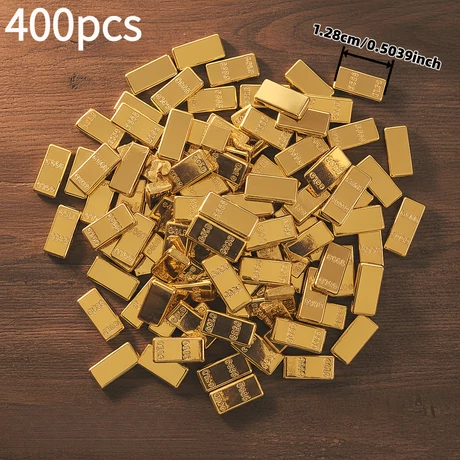 400 db mini aranyrúd esküvői dekoráció
