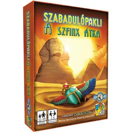 Asmodee Szabadulópakli: A szfinx átka hordozható szabadulószoba társasjáték