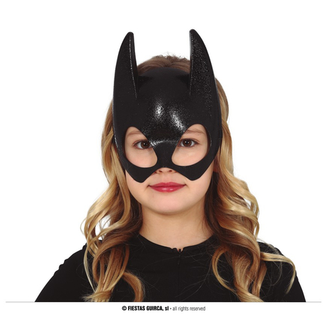 Batman Batwoman halloween farsangi jelmez kiegészítő - gyerek maszk