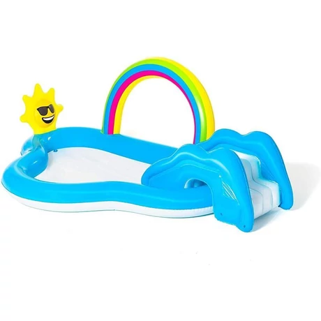 Bestway Rainbow 257cm felfújható gyermek szivárvány medence (EM-3818) (53092)