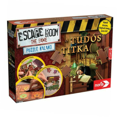 Escape Room - Puzzle Kaland - A Tudós Titka társasjáték