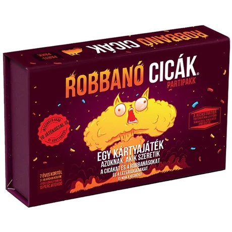 Exploding Kittens Robbanó cicák - Partipakk