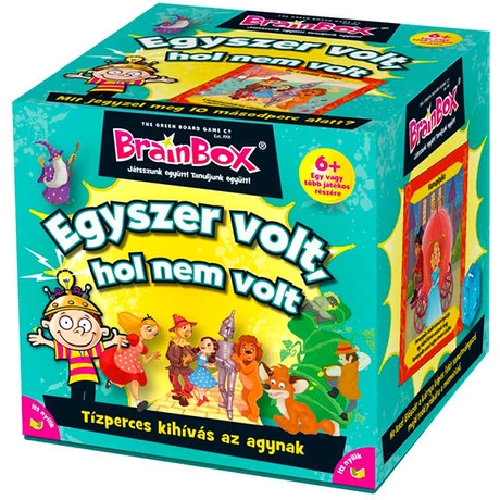 Green Board Game Brainbox - Egyszer volt, hol nem volt