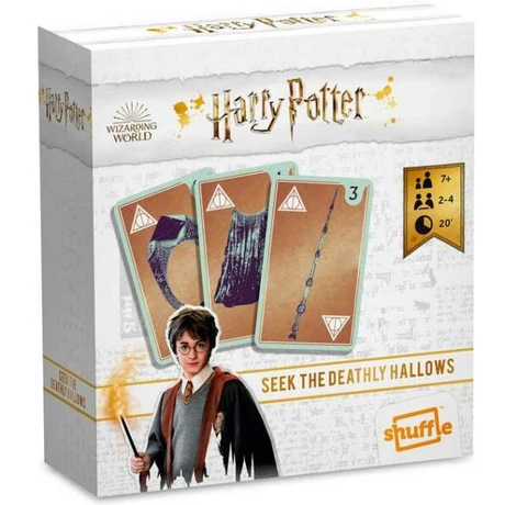 Harry Potter - Keresd a Halál ereklyéit társasjáték, kártyajáték