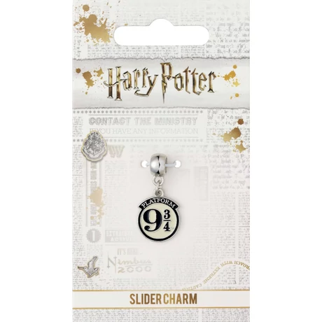 Harry Potter slider charm - 9 és 3/4. vágány