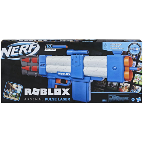 Hasbro NERF Roblox Arsenal Pulse Laser szivacslövő játékfegyver