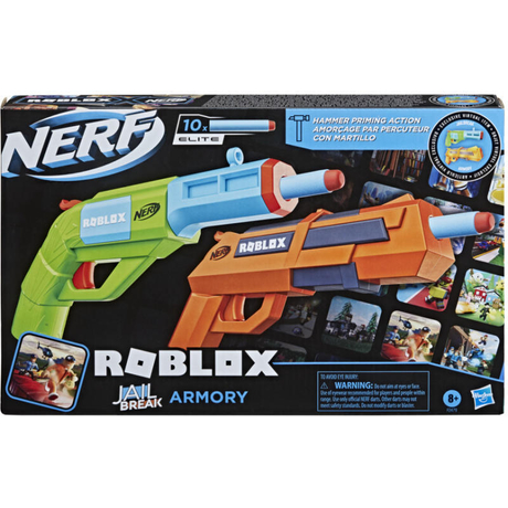 Hasbro Nerf Roblox Jailbreak Armory Blaster (F2479)