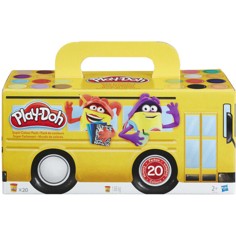 Hasbro Play-Doh: 20 tégelyes színes gyurma készlet (A7924)