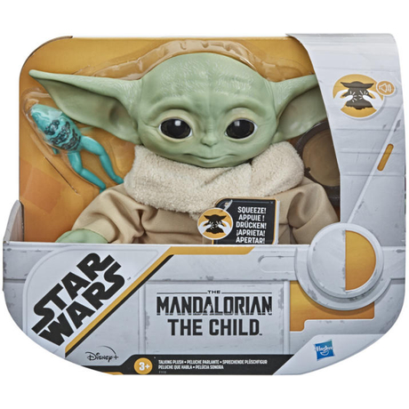 Hasbro Star Wars: Mandalorian - The Child (Baby Yoda) beszélő plüss figura (F1115)