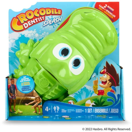 Hasbro - Krokodil fogászat vízspriccelő játék