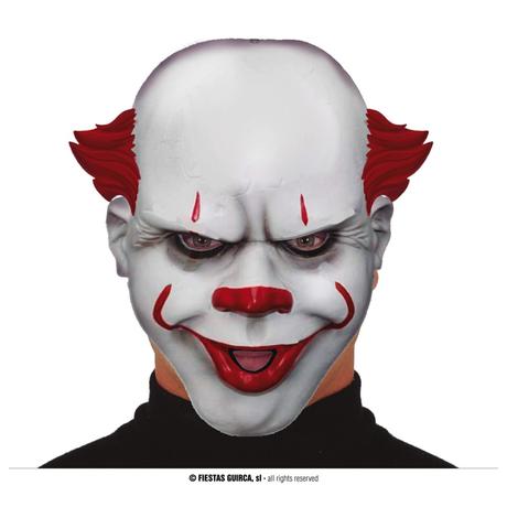 IT AZ horror bohóc halloween farsangi jelmez kiegészítő - maszk