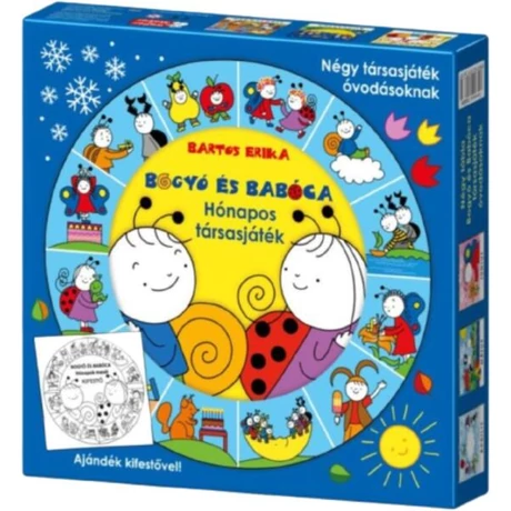 Keller&Mayer Bogyó és Babóca - Hónapos társasjáték